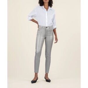 NWT Kut From The‎ Kloth Charlize Coated Cigarette Leg Jeans Size 6